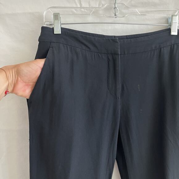 Alexander McQueen black straight low rise pants, size IT 38/US XS, classic. - Picture 2 of 9